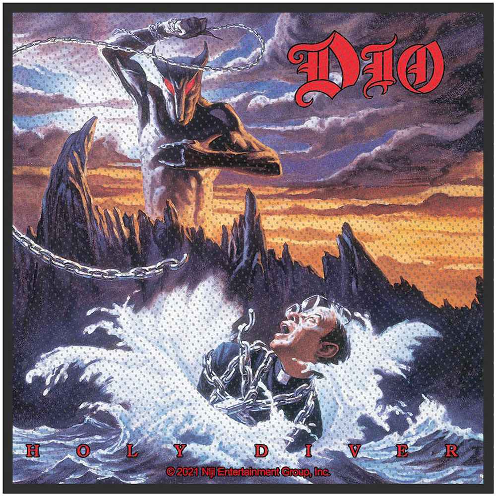 Dio - Holy Diver Patch - Mehrfarben